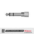 Kirlin 2615 Adapter 6.5mm to 3.5mm Stereo Adaptor Instrument Headphone Jack Pairs
