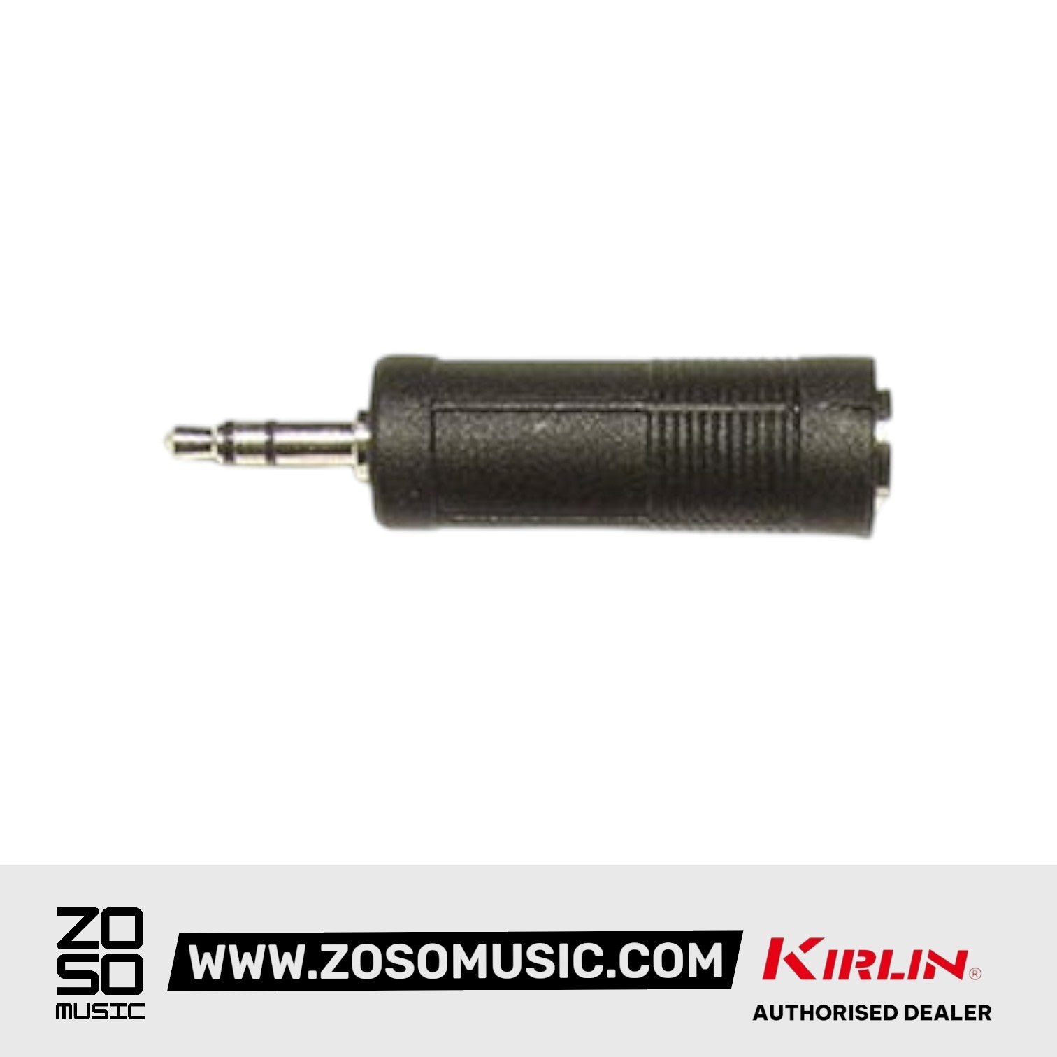 Kirlin 2612 Adapter 3.5MM Male to 6.5MM Female Stereo M Converter Jack Adaptor