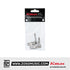 Kirlin CV-2359 1/4 Inch L Rt Angle Mono Plug Cable Contact Head Mono Jack Pairs