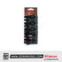 Kirlin CT-5-203 203mm Cable Tie X 10 Without Logo Black