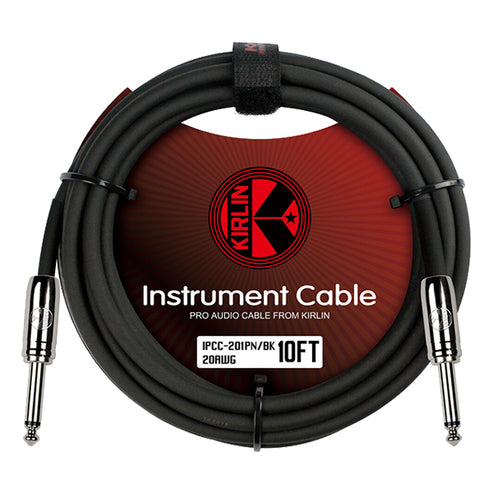 Kirlin Cable IPCC-201PN Mono Plug Instrument Cable