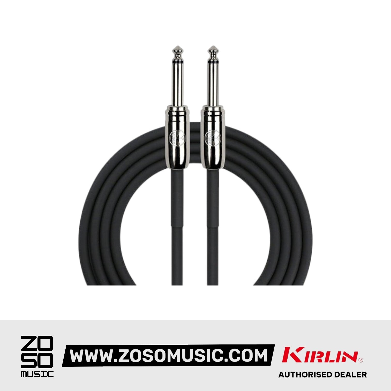 Kirlin Cable IPCC-201PN Mono Plug Instrument Cable
