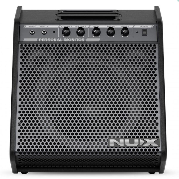 Nux NPA-100 120 Watt Digital Drum Personal Monitor Speaker Amplifier | Zoso Music Sdn Bhd
