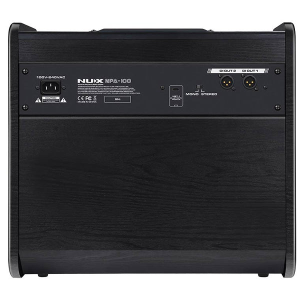 Nux NPA-100 120 Watt Digital Drum Personal Monitor Speaker Amplifier |  NUX |  MONITOR SPEAKER |  Zoso Music