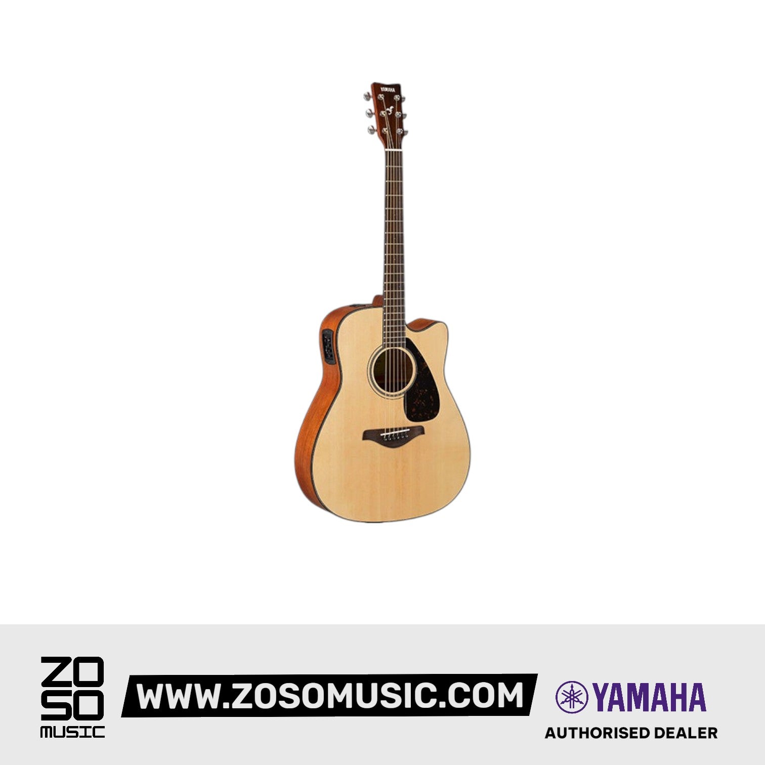 Yamaha FGX800C 41'' Dreadnought Solid Spruce Acoustic Electric Guitar With Pickup |  YAMAHA MUSIC |  ACOUSTIC GUITAR |  Zoso Music