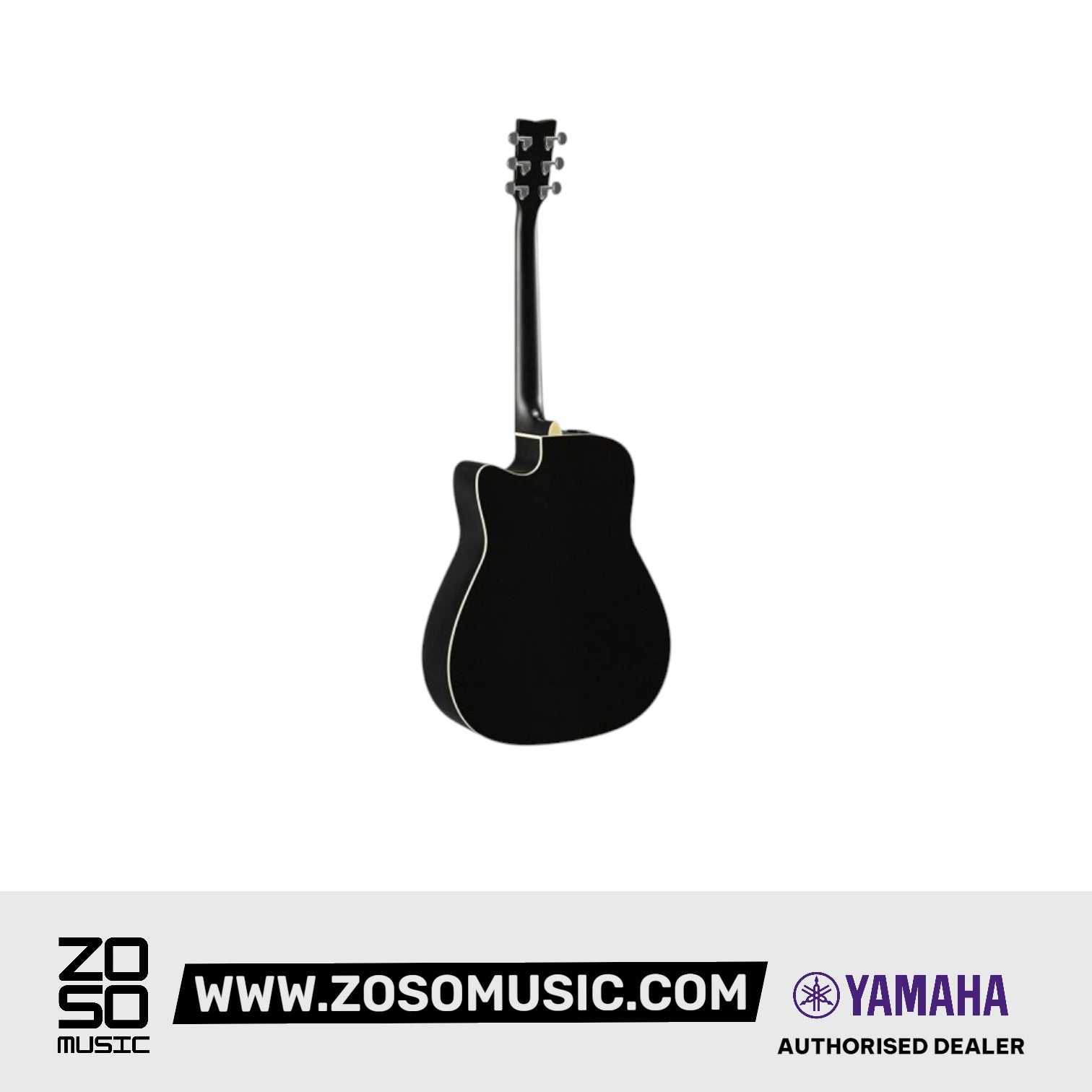 Yamaha FGX800C 41'' Solid Spruce Acoustic Electric Guitar With Pickup Black |  YAMAHA MUSIC |  ACOUSTIC GUITAR |  Zoso Music