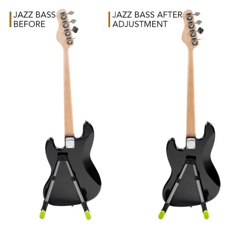 Cherub WGS-10 Movable Slip Tray Foldable Guitar Stand