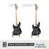 Cherub WGS-10 Movable Slip Tray Foldable Guitar Stand