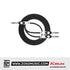 Kirlin LGY-340 1/4 Inch TRS Stereo to Dual 1/4 Inch LightGear Y Audio Jack Cable Adapter- 2 Meter Black