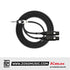 Kirlin LGY-371L 3.5mm TRS to Dual XLR Female Tip Ring LightGear Y Cable Adapter- 2 Meter Black