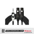 Kirlin LGY-371L 3.5mm TRS to Dual XLR Female Tip Ring LightGear Y Cable Adapter- 2 Meter Black