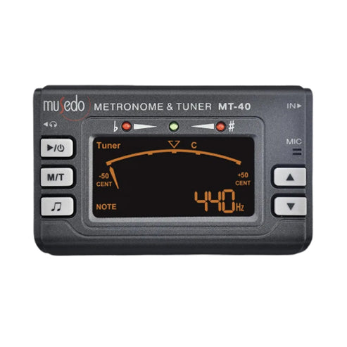 Musedo MT-40 3 in 1 Metronome Chromatic Tuner and Tone Generator