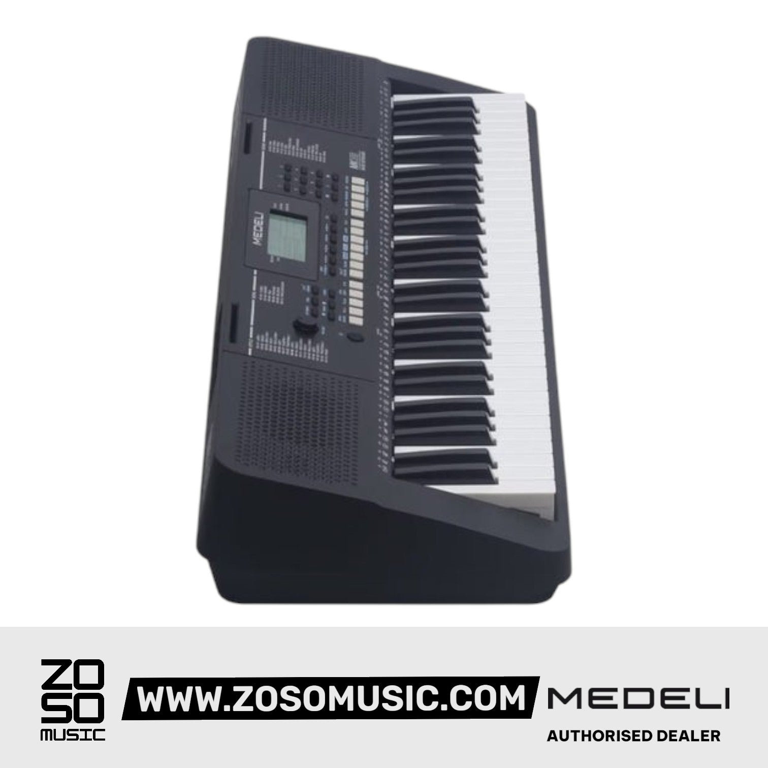 Medeli MK110 61 Keys Portable Keyboard - Black |  MEDELI |  KEYBOARD-PORTABLE |  Zoso Music