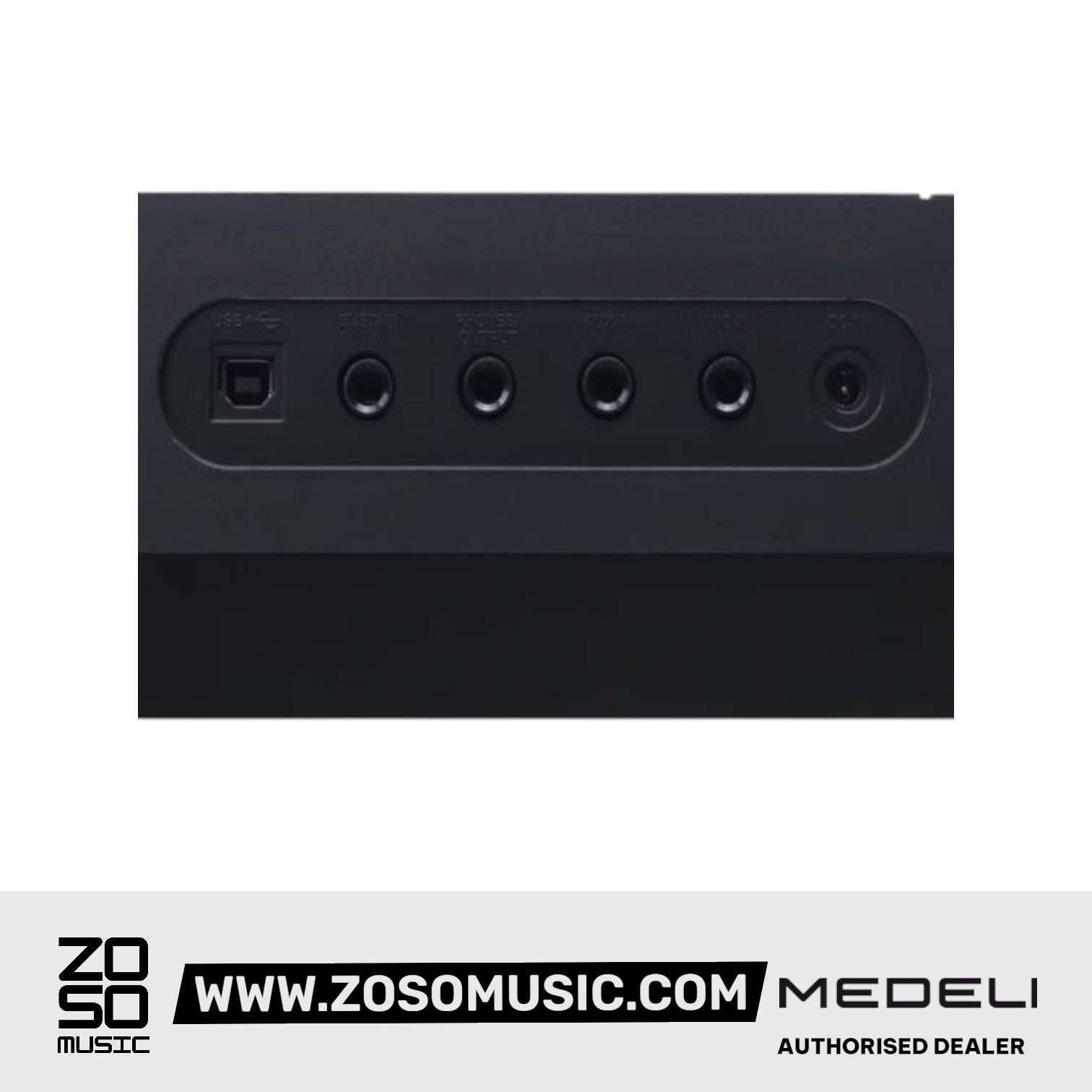 Medeli MK110 61 Keys Portable Keyboard - Black |  MEDELI |  KEYBOARD-PORTABLE |  Zoso Music