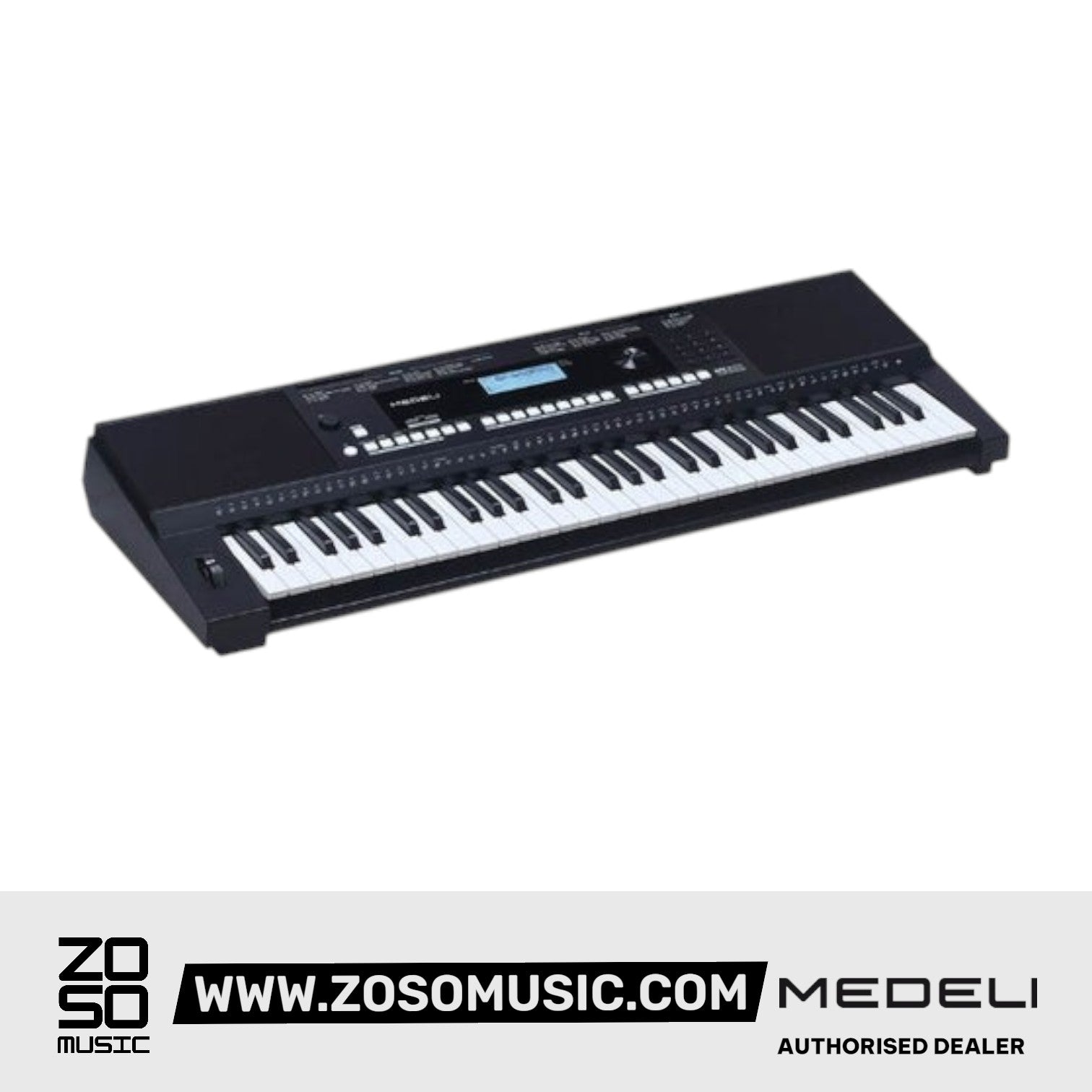 Medeli MK300 61 Keys Portable Keyboard - Black |  MEDELI |  KEYBOARD-PORTABLE |  Zoso Music