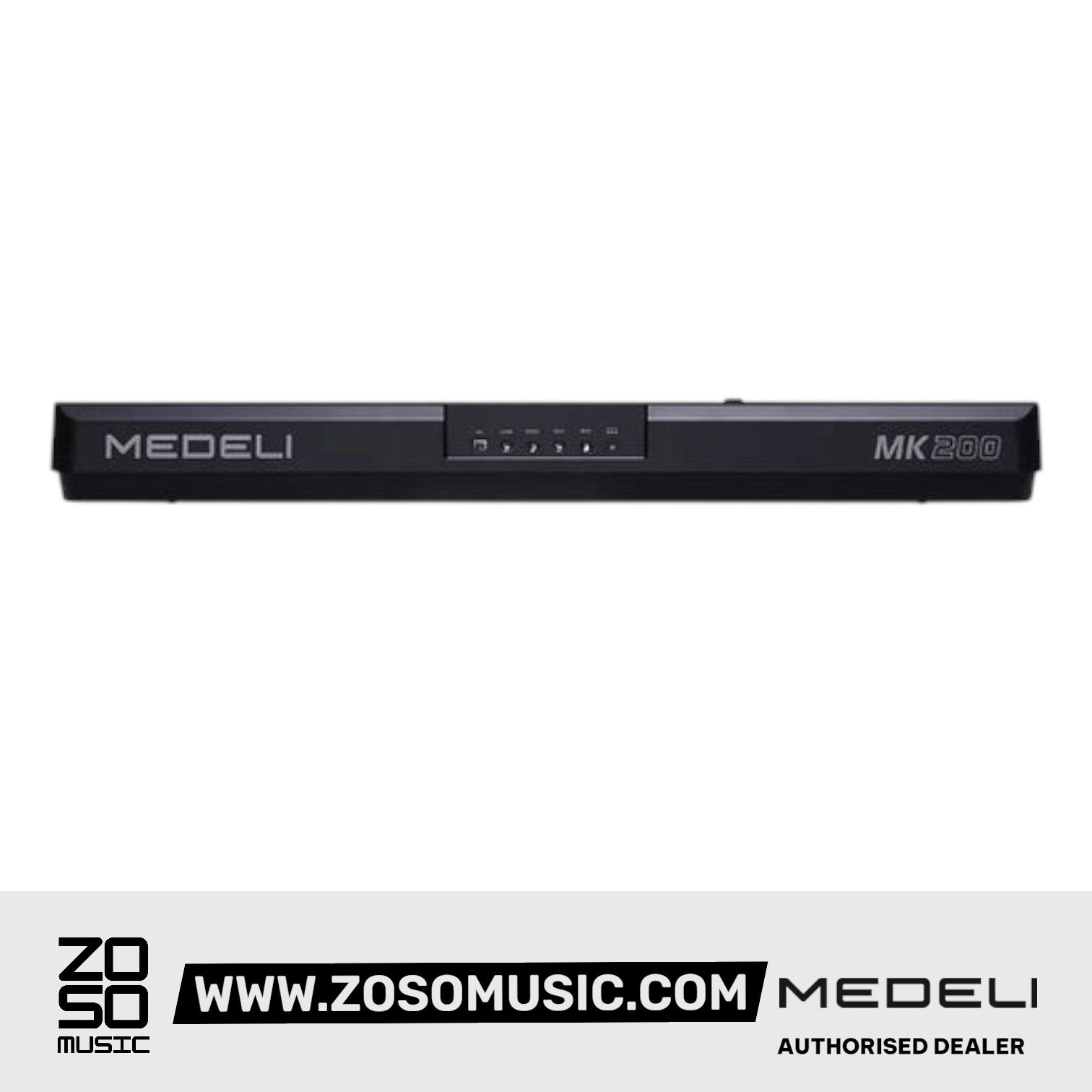 Medeli MK200 61 Keys Portable Keyboard Original Adapter - Black |  MEDELI |  KEYBOARD-PORTABLE |  Zoso Music