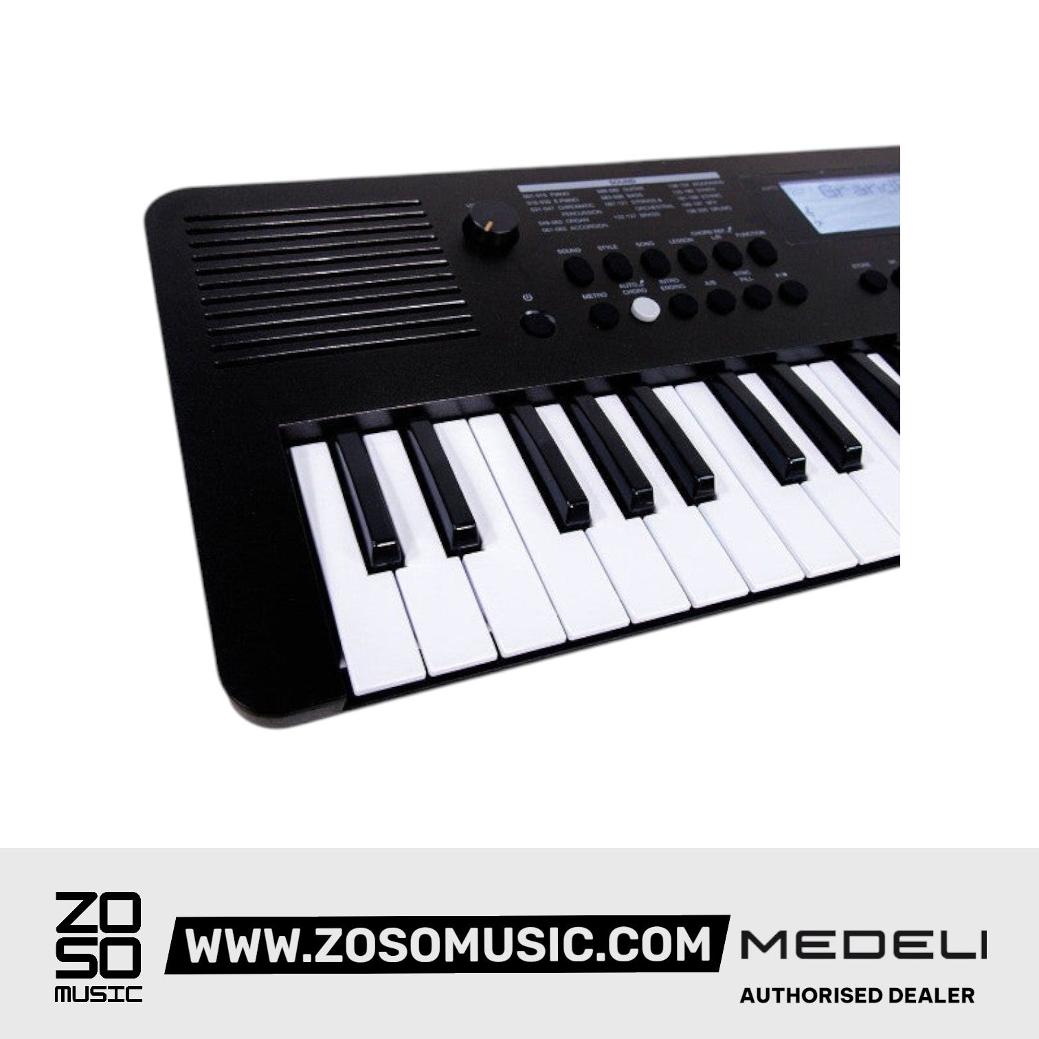 Medeli MK49 49 Keys Portable Keyboard Basic Package with Adapter |  MEDELI |  KEYBOARD-PORTABLE |  Zoso Music