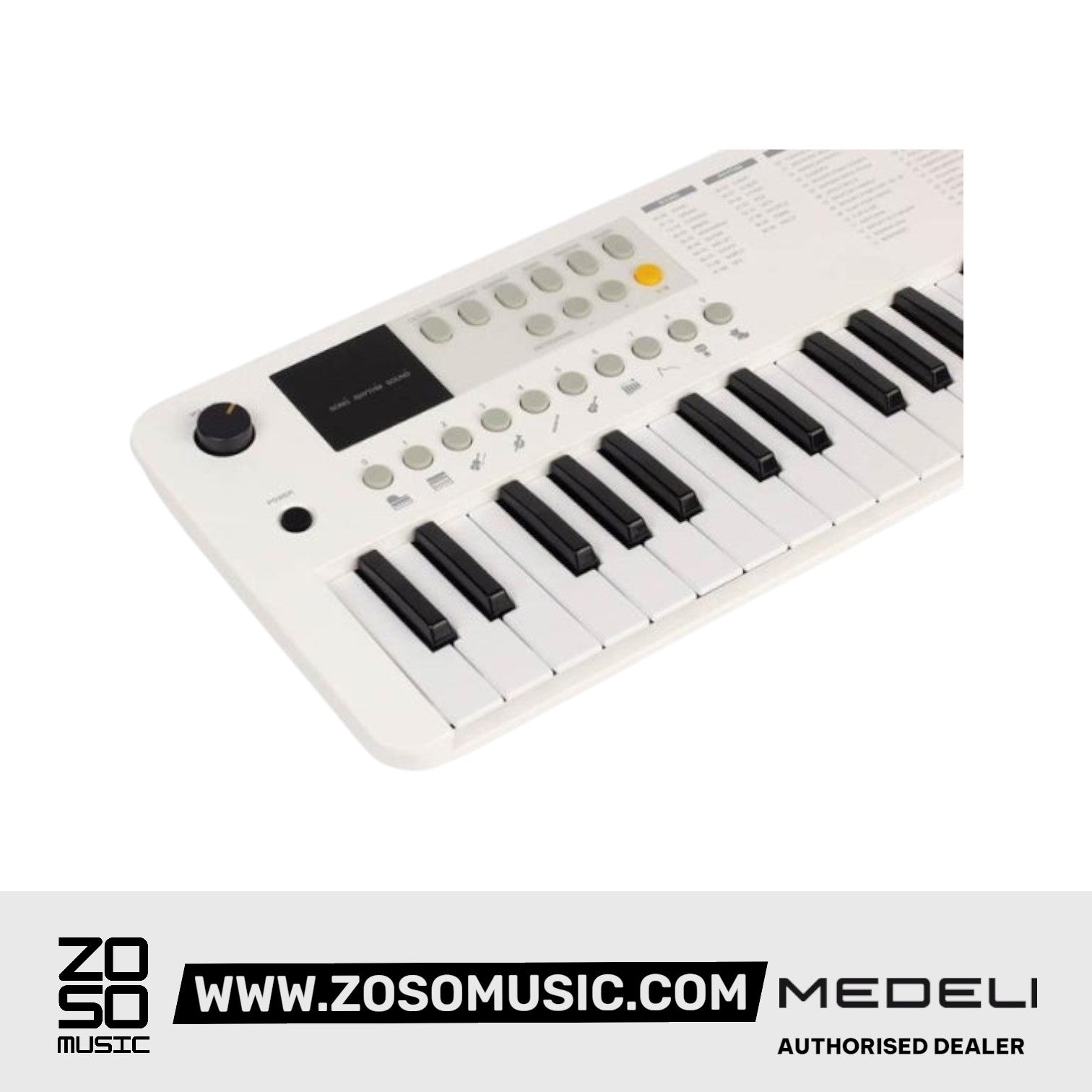 Medeli MK1 37 Key Portable Mini Keyboard with Original Adapter |  MEDELI |  KEYBOARD-PORTABLE |  Zoso Music
