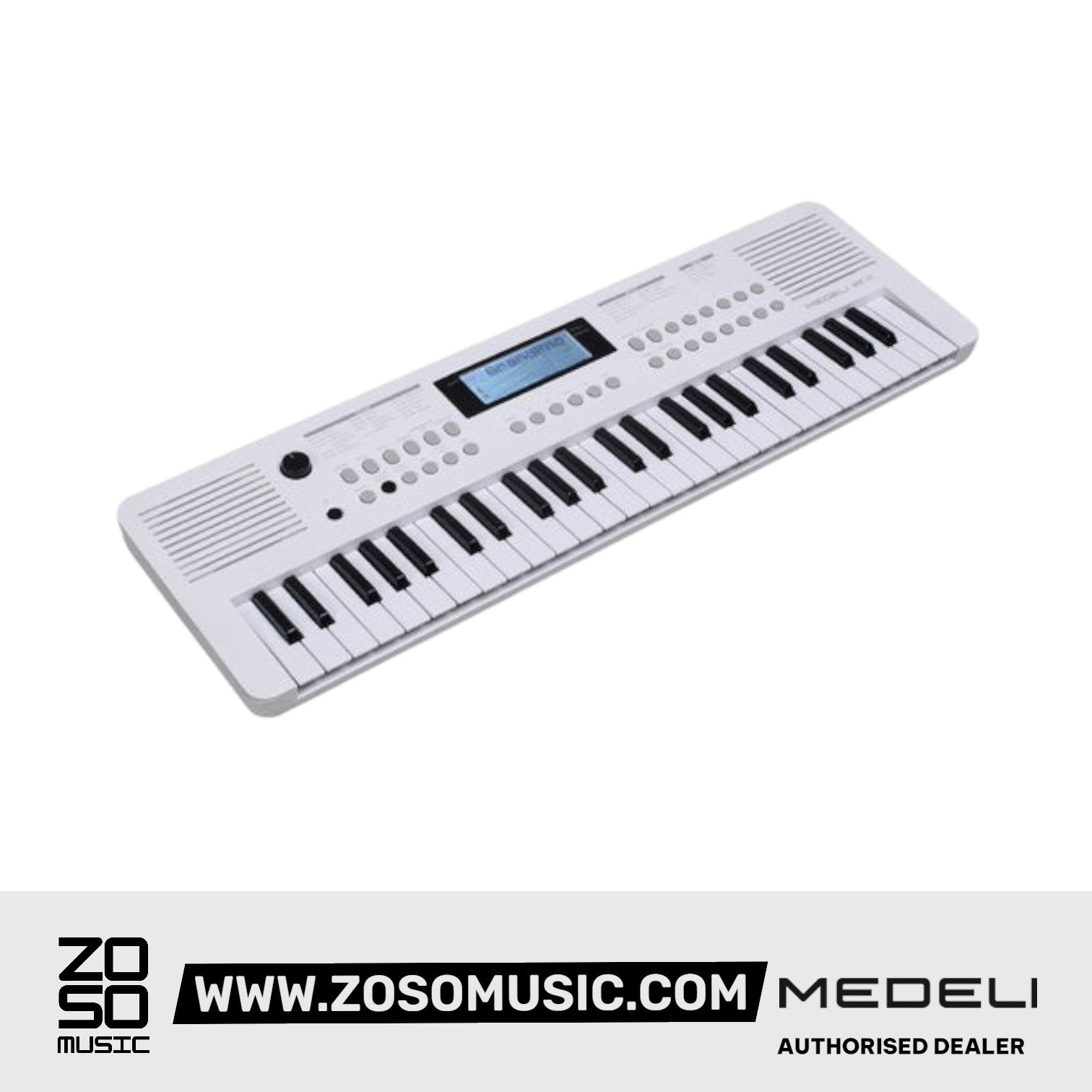 Medeli MK49 49 Keys Portable Keyboard Basic Package with Adapter |  MEDELI |  KEYBOARD-PORTABLE |  Zoso Music