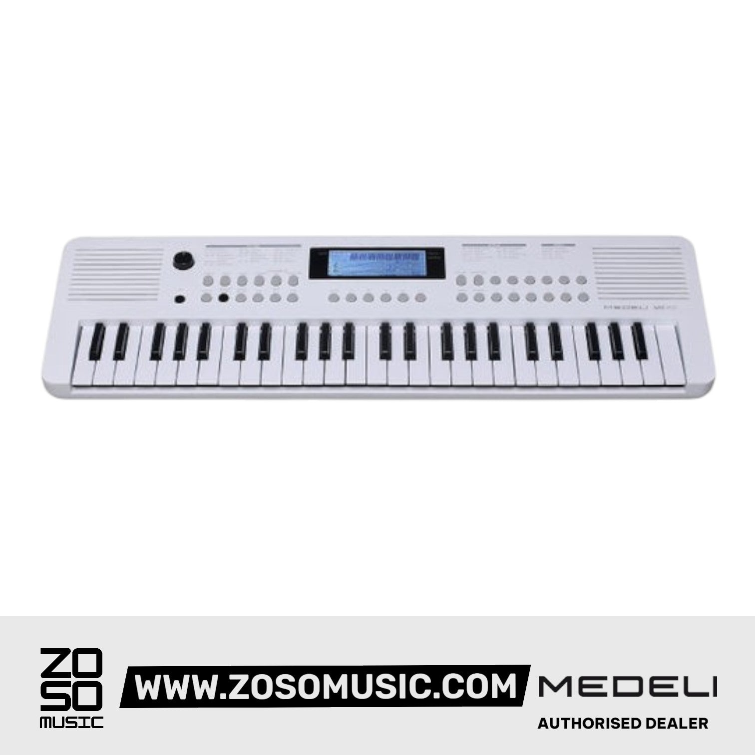 Medeli MK49 49 Keys Portable Keyboard Basic Package with Adapter |  MEDELI |  KEYBOARD-PORTABLE |  Zoso Music