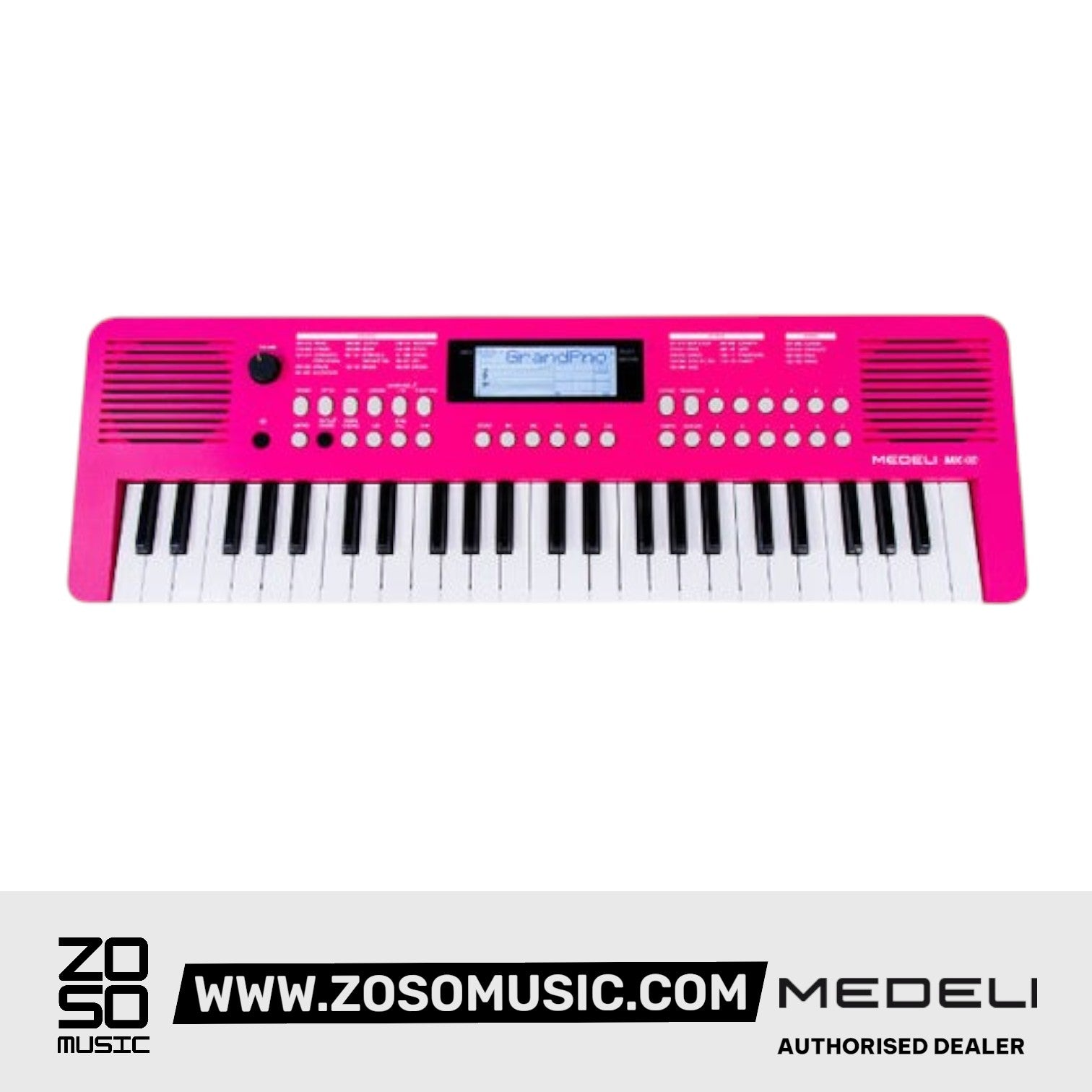 Medeli MK49 49 Keys Portable Keyboard Basic Package with Adapter |  MEDELI |  KEYBOARD-PORTABLE |  Zoso Music