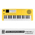 Medeli MK1 37 Key Portable Mini Keyboard with Original Adapter |  MEDELI |  KEYBOARD-PORTABLE |  Zoso Music