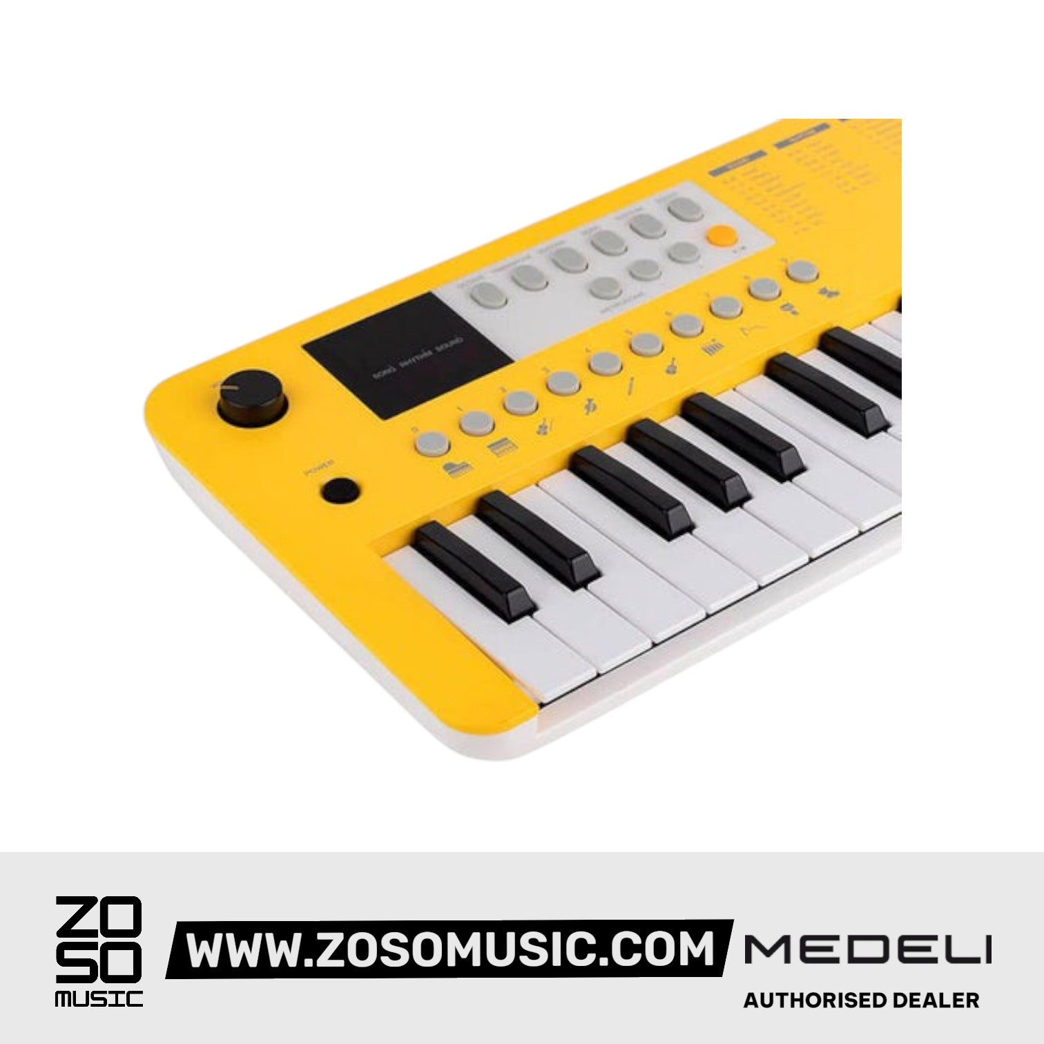 Medeli MK1 37 Key Portable Mini Keyboard with Original Adapter |  MEDELI |  KEYBOARD-PORTABLE |  Zoso Music