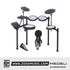 Medeli MZ537 Digital Electric Drum Set Package with Throne |  MEDELI |  DRUM-ELECTRONIC |  Zoso Music