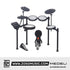Medeli MZ537 Digital Electric Drum Set Package with Throne |  MEDELI |  DRUM-ELECTRONIC |  Zoso Music
