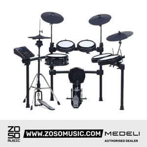 Medeli MZ725 Digital Electric Drum Set Package with Throne |  MEDELI |  DRUM-ELECTRONIC |  Zoso Music