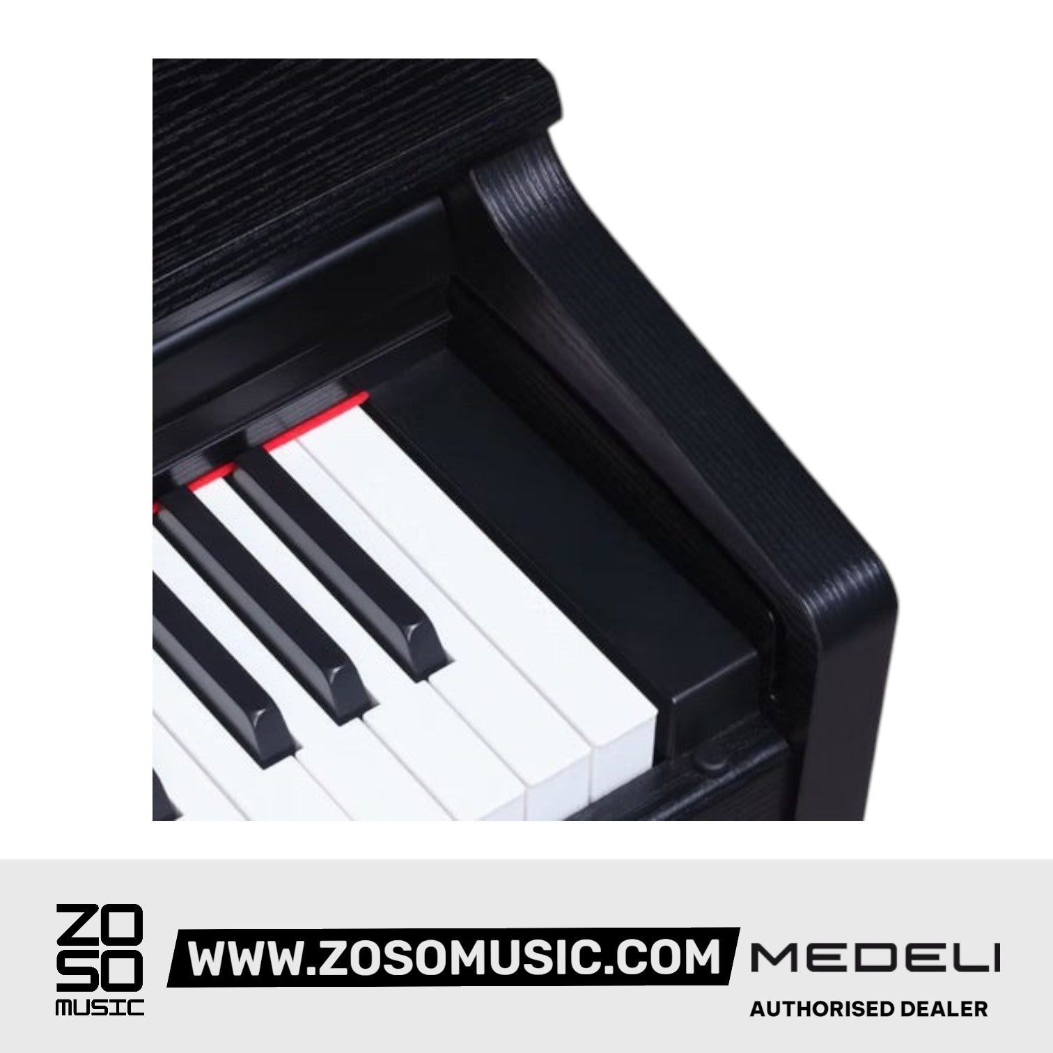 Medeli UP82 88 Keys Entry Level Upright Piano Package With Built In Metronome |  MEDELI |  PIANO-UPRIGHT |  Zoso Music