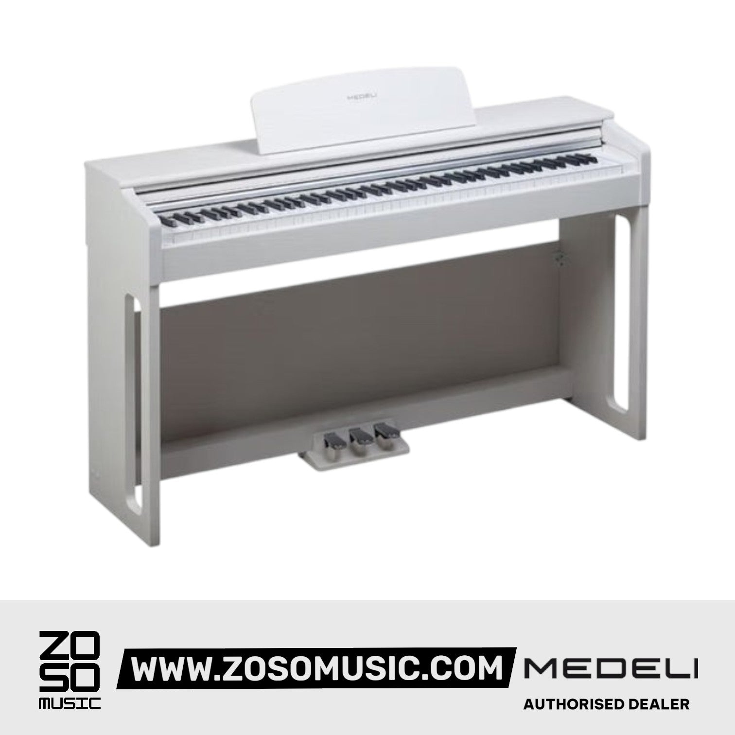Medeli UP82 88 Keys Entry Level Upright Piano Package With Built In Metronome |  MEDELI |  PIANO-UPRIGHT |  Zoso Music