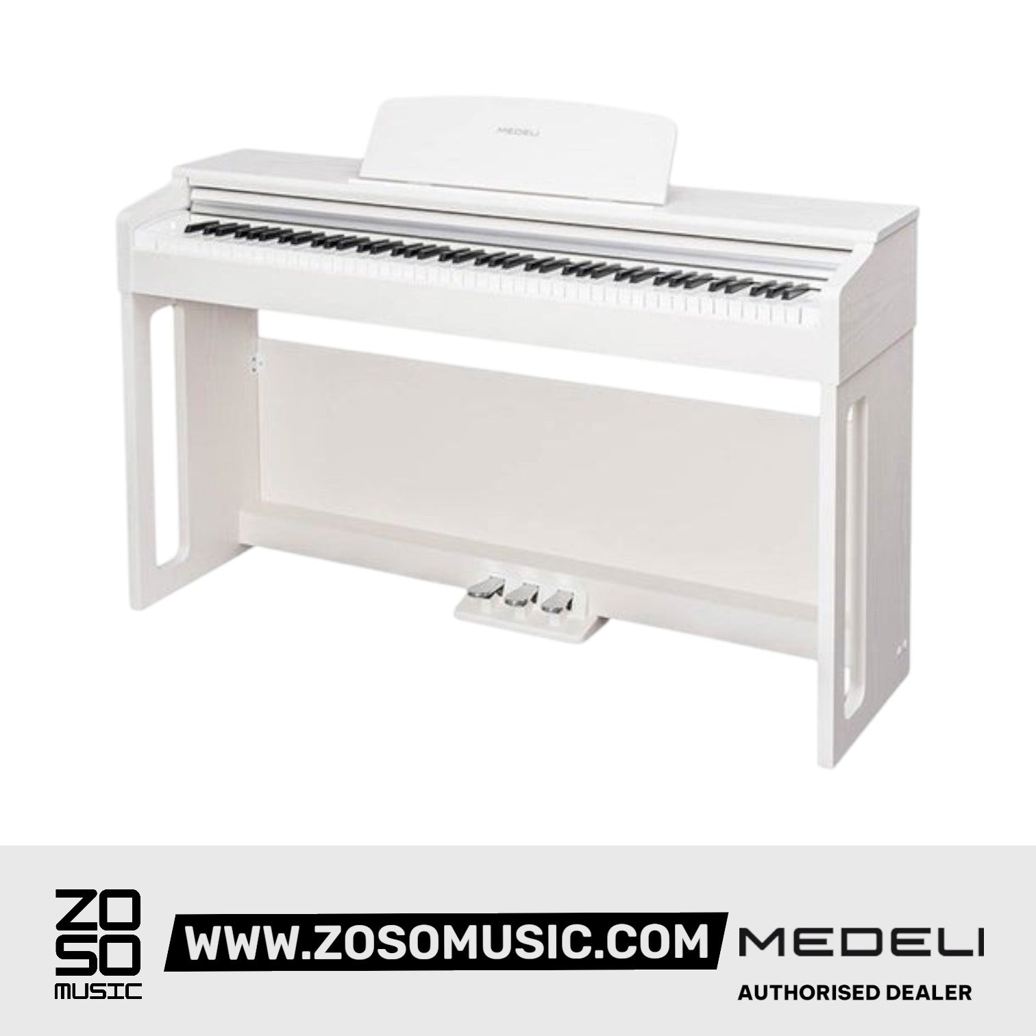 Medeli UP82 88 Keys Entry Level Upright Piano Package With Built In Metronome |  MEDELI |  PIANO-UPRIGHT |  Zoso Music