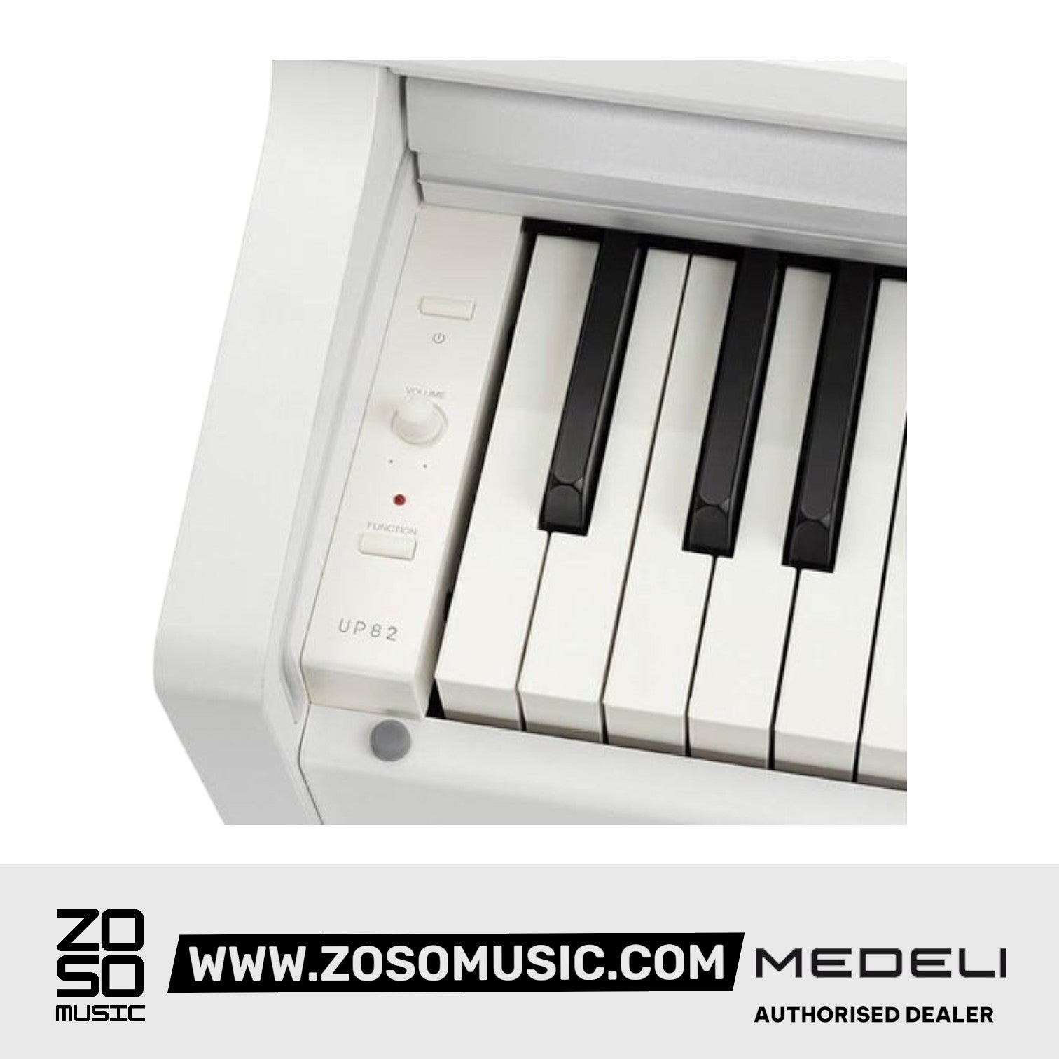 Medeli UP82 88 Keys Entry Level Upright Piano Package With Built In Metronome |  MEDELI |  PIANO-UPRIGHT |  Zoso Music