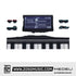 Medeli SP-A500 88 Keys Compact Portable Digital Piano With Backlit LCD Built in Instrument Sound |  MEDELI |  KEYBOARD-PORTABLE |  Zoso Music