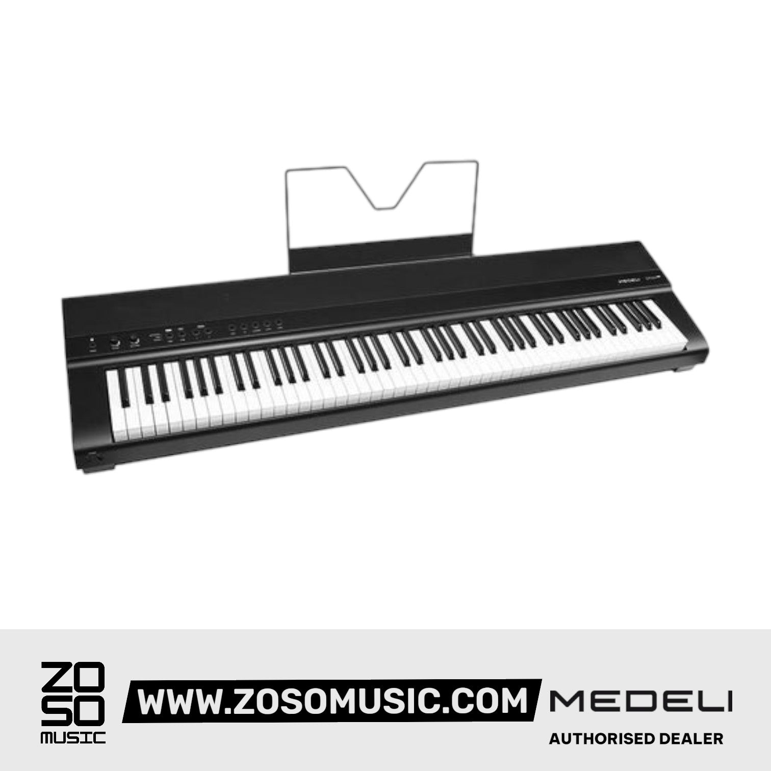 Medeli SP201 Plus 88 Keys Slim Digital Piano Built in Stereo Speaker and Bluetooth Package |  MEDELI |  KEYBOARD-PORTABLE |  Zoso Music