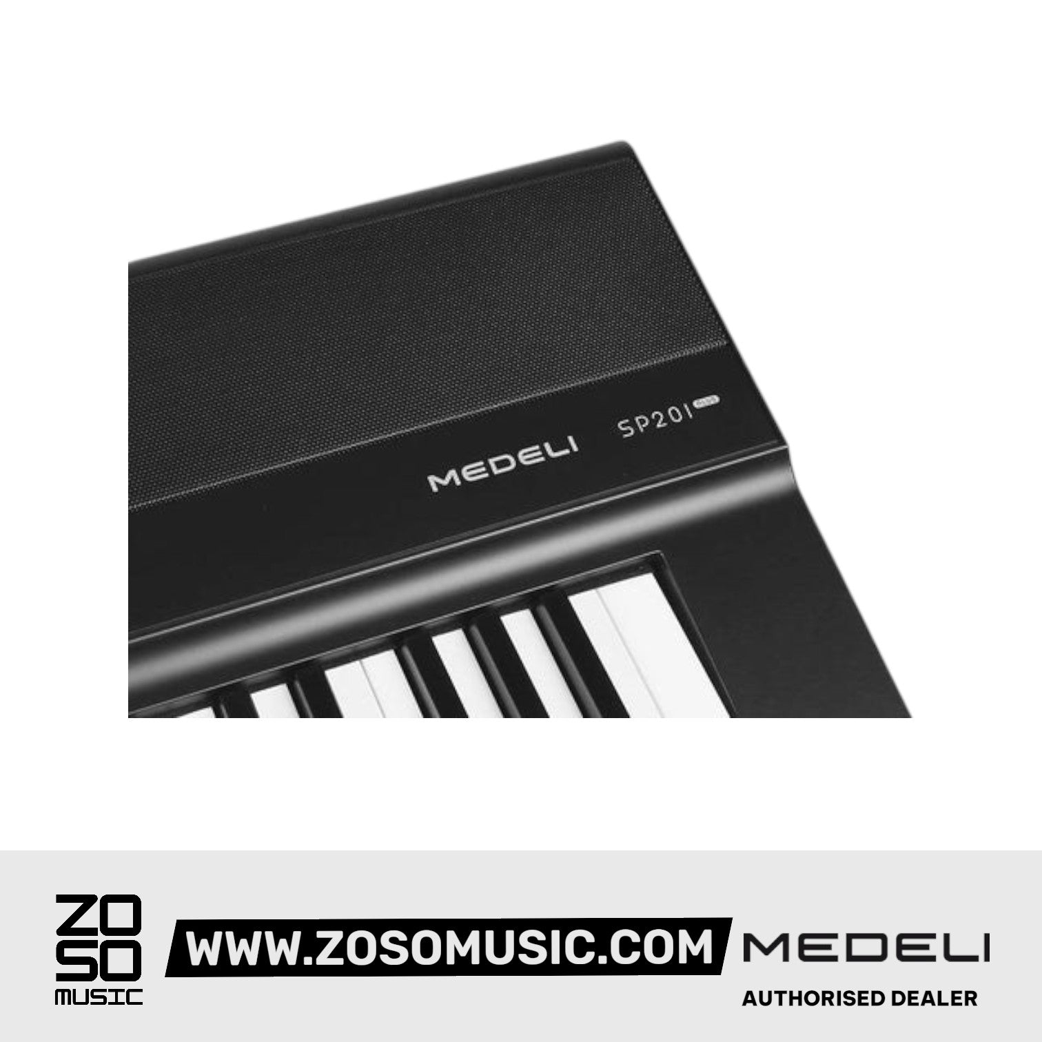 Medeli SP201 Plus 88 Keys Slim Digital Piano Built in Stereo Speaker and Bluetooth Package |  MEDELI |  KEYBOARD-PORTABLE |  Zoso Music