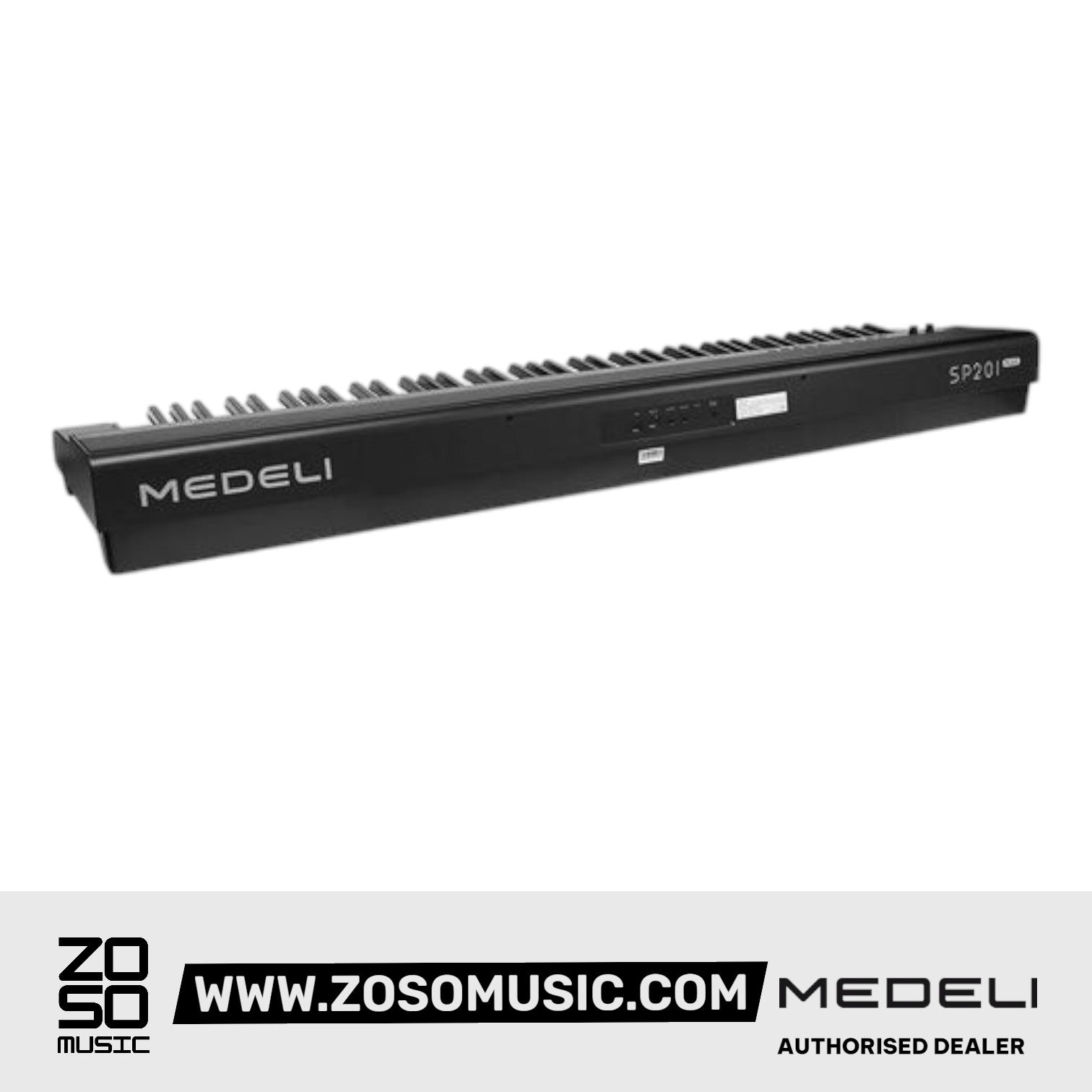 Medeli SP201 Plus 88 Keys Slim Digital Piano Built in Stereo Speaker and Bluetooth Package |  MEDELI |  KEYBOARD-PORTABLE |  Zoso Music