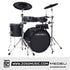 Medeli MZ729 Digital Electric Drum Set Kit Package with Bluetooth |  MEDELI |  DRUM-ELECTRONIC |  Zoso Music