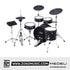 Medeli MZ729 Digital Electric Drum Set Kit Package with Bluetooth |  MEDELI |  DRUM-ELECTRONIC |  Zoso Music