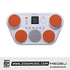 Medeli DD112 Portable Tabletop Electric Drum with Built In Speaker |  MEDELI |  DRUM-ELECTRONIC |  Zoso Music