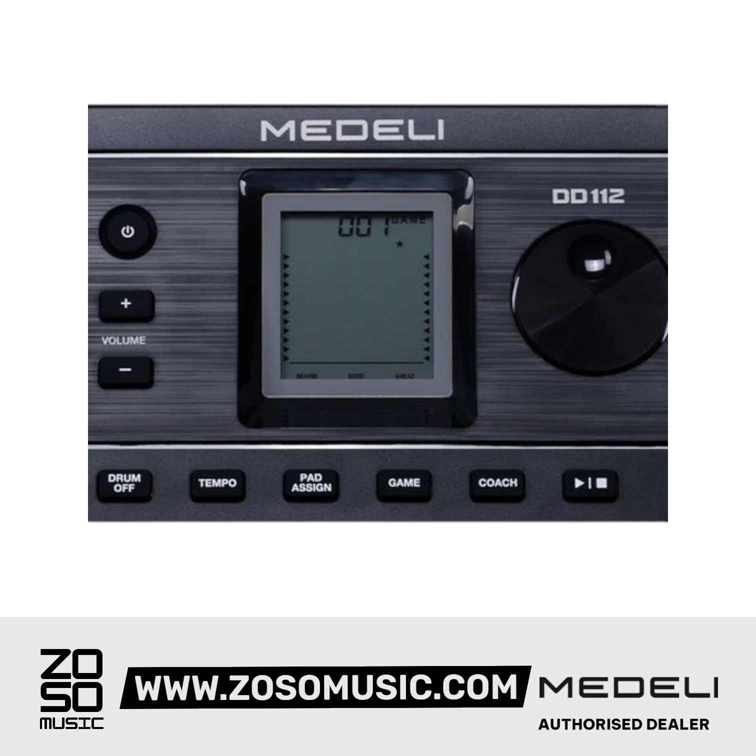 Medeli DD112 Portable Tabletop Electric Drum with Built In Speaker |  MEDELI |  DRUM-ELECTRONIC |  Zoso Music