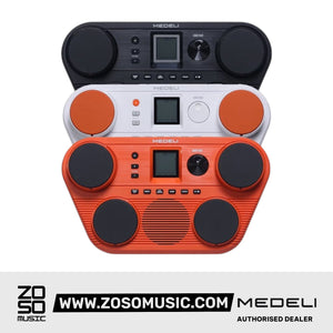 Medeli DD112 Portable Tabletop Electric Drum with Built In Speaker |  MEDELI |  DRUM-ELECTRONIC |  Zoso Music