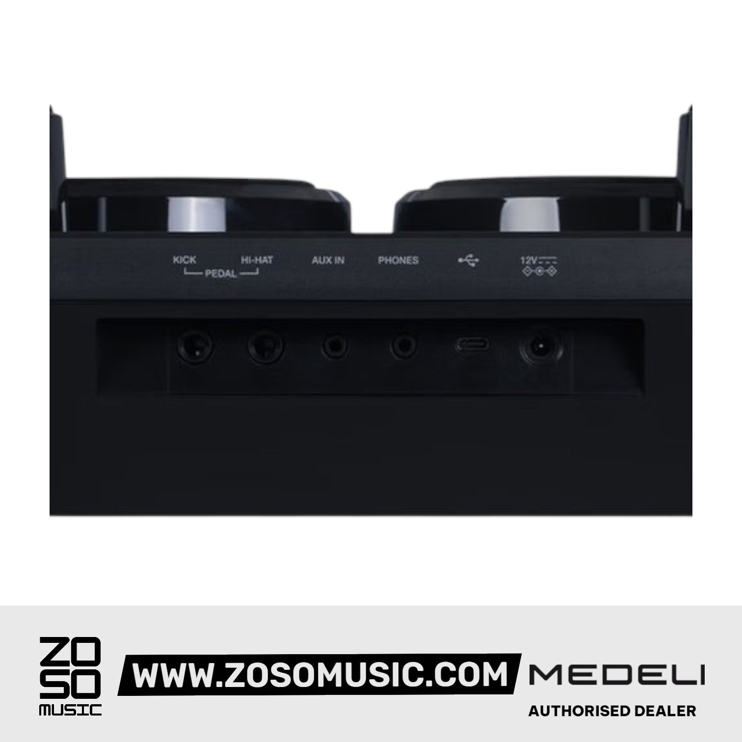 Medeli DD325 8 Pads Portable Compact Electric Drum Kit |  MEDELI |  DRUM-ELECTRONIC |  Zoso Music