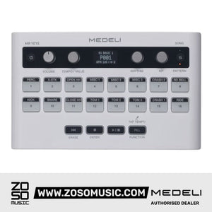 Medeli MR101S Portable Compact Rhythm Machine with Foot Pedal |  MEDELI |  SUSTAIN PEDALS |  Zoso Music