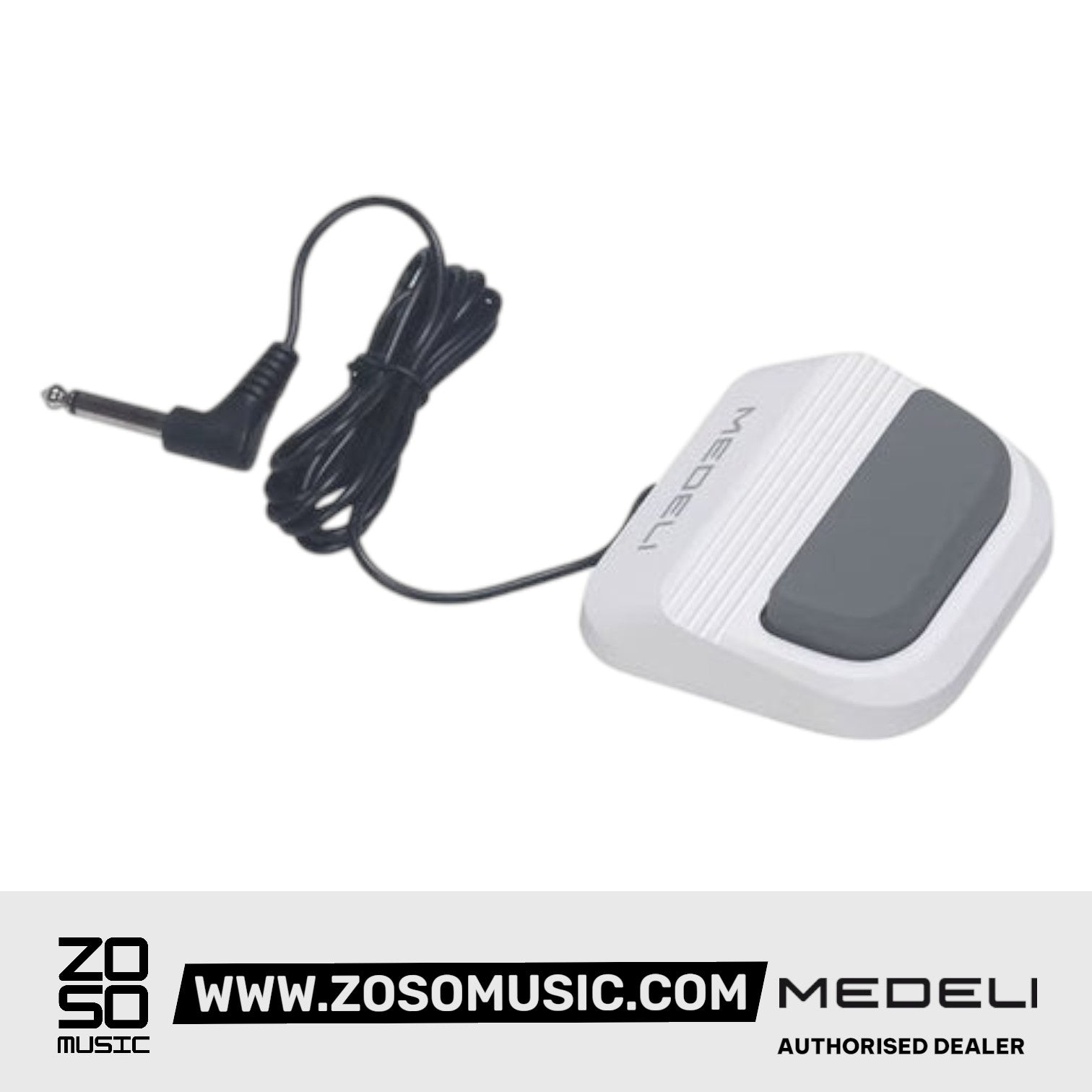 Medeli MR101S Portable Compact Rhythm Machine with Foot Pedal |  MEDELI |  SUSTAIN PEDALS |  Zoso Music