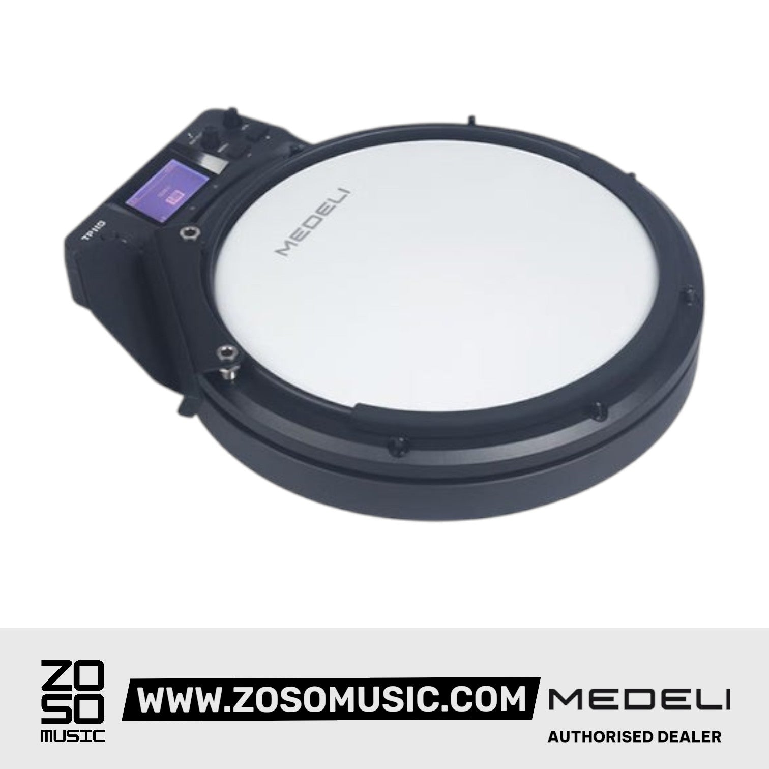 Medeli TP110 Portable Electronic Practice Pad for Beginner and Professional |  MEDELI |  DRUM-PRACTICE PAD |  Zoso Music