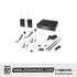 Phenyx Pro PTU-71-2B Dual UHF Wireless Microphone System with 2 Bodypacks |  PHENYX PRO |  WIRELESS-ANTENNA |  Zoso Music