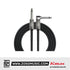 Kirlin Cable IPCC-202PN Right Angle L Mono Instrument Cable