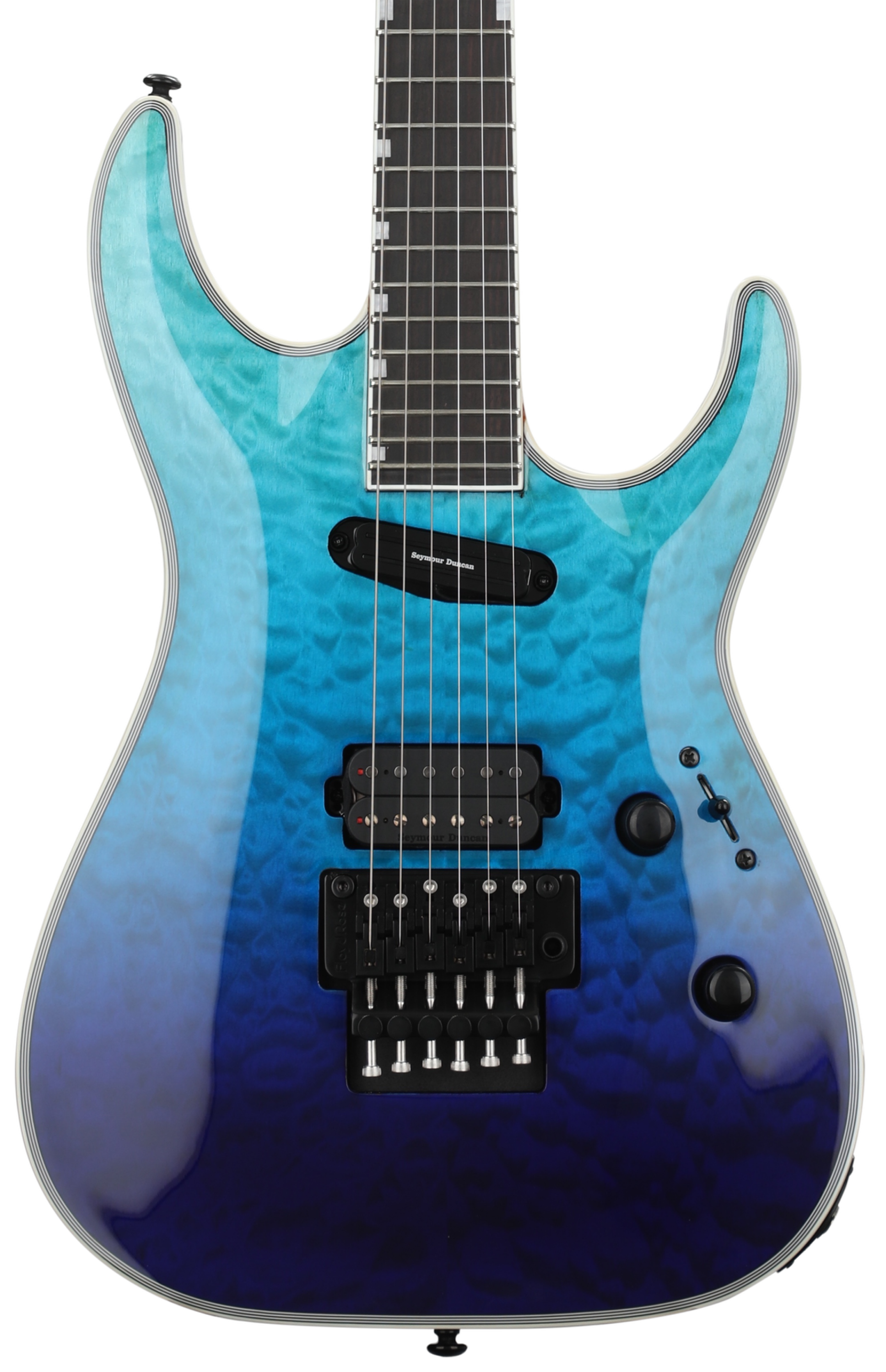 Esp LTD Mh-1000hs Electric Guitar- Violet Shadow Fade (Mh1000hsqmvshfd)